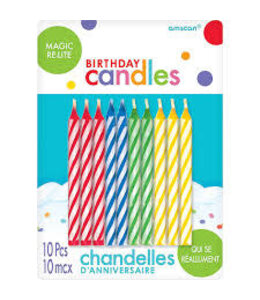 Amscan Inc. Magic Re-Light Birthday Candles