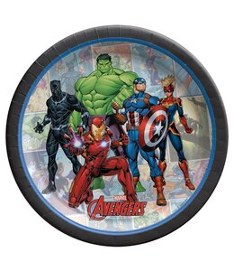 Amscan Inc. Marvel Avengers Powers Unite™ 7" Round Plates