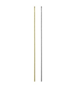Amscan Inc. Sparkling Thin Birthday Candle - Silver & Gold
