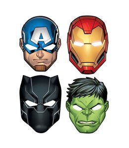 Amscan Inc. Marvel Avengers Powers Unite™ Paper Masks