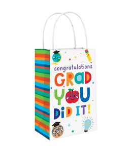 Amscan Inc. NEW! Graduation Fun Printed Paper Kraft Bag