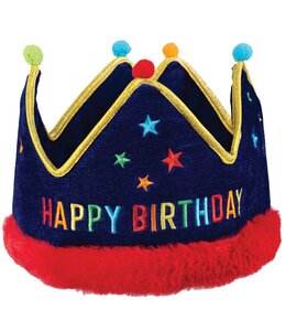 Amscan Inc. Primary Birthday Fabric Crown