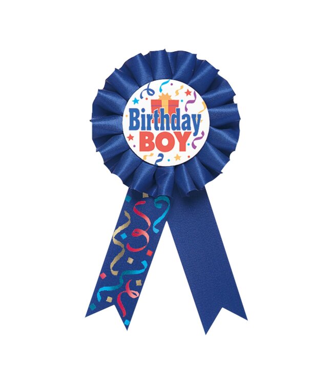 Amscan Inc. Birthday Boy Award Ribbon