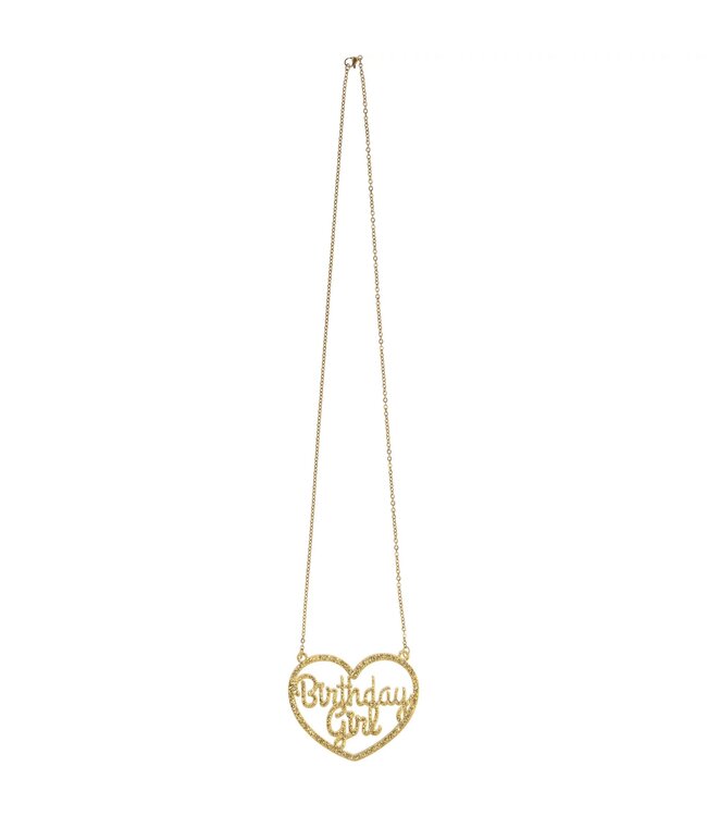 Amscan Inc. Gold Birthday Necklace