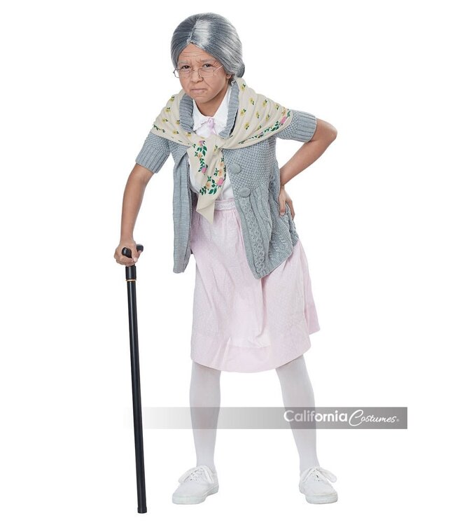 California Costumes Grandma Babushka Kit-Child