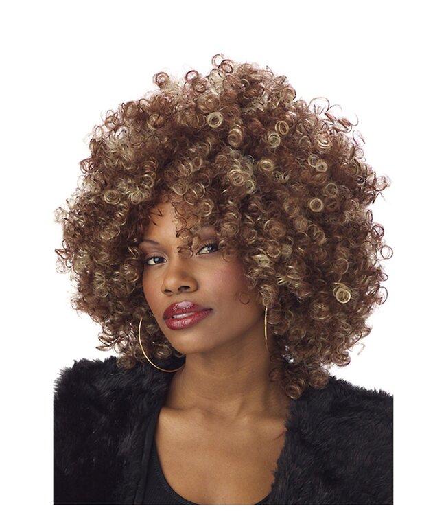 California Costumes Fine Foxy Fro Wig