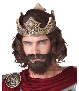 California Costumes Medieval King Wig, Beard & Moustache