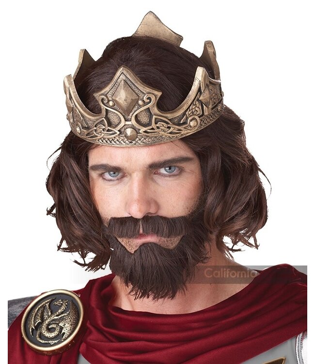 California Costumes Medieval King Wig, Beard & Moustache