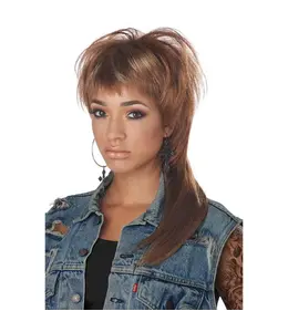 California Costumes The Femullet Wig-Brown