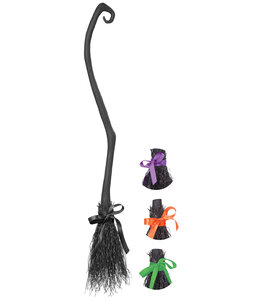 California Costumes Witch's Broom - Black