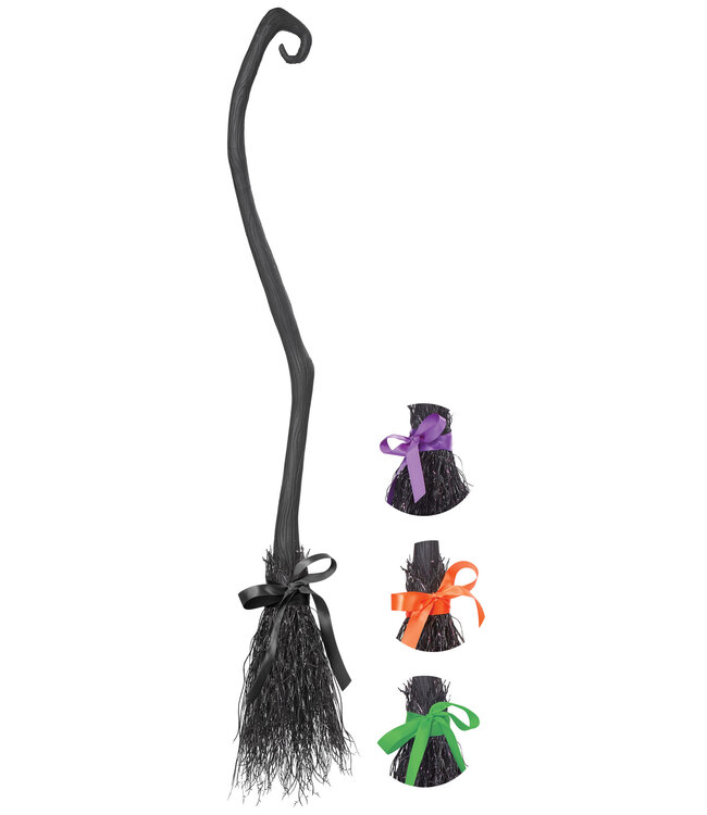 California Costumes Witch's Broom - Black