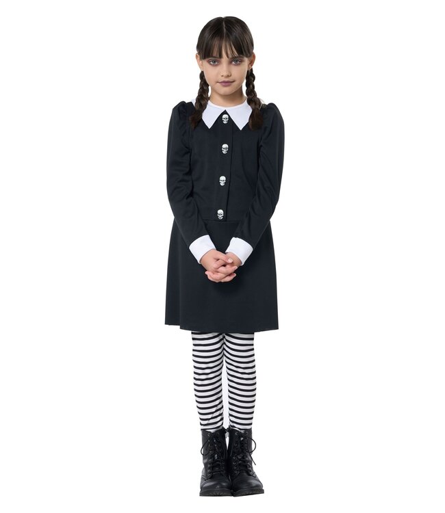 California Costumes Dreadful Child - Wednesday Addams Costume