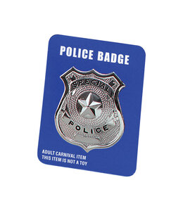 Rubies Costumes Police Badge - Metal