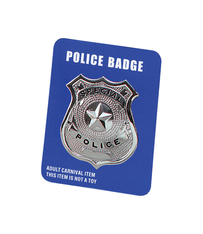 Rubies Costumes Police Badge - Metal