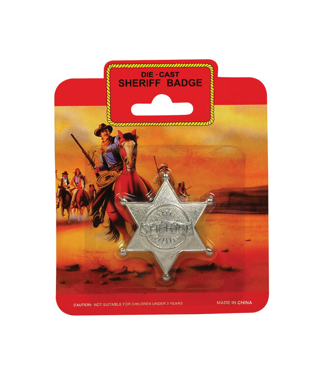 Rubies Costumes Sheriff Badge Metal