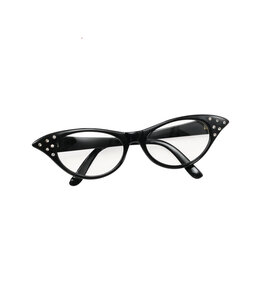 Rubies Costumes Glasses 50'S Female-Black