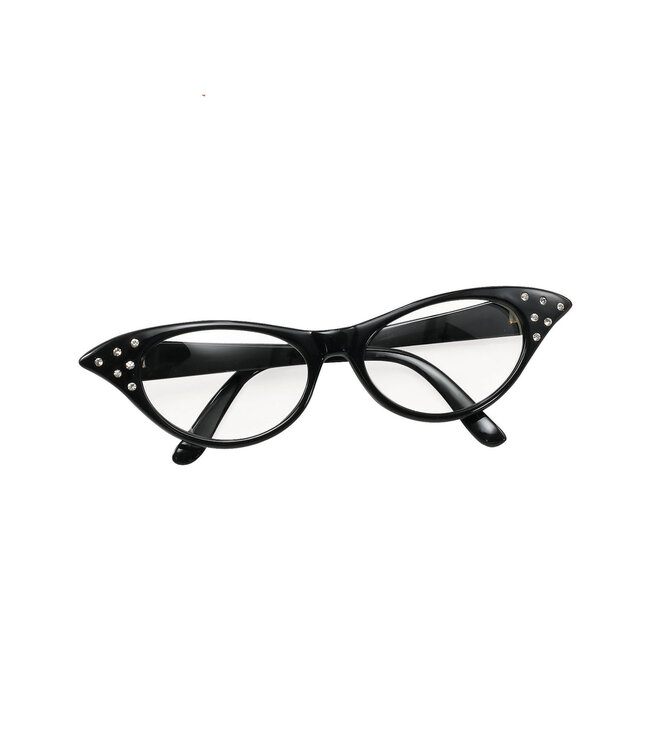 Rubies Costumes Glasses 50'S Female-Black
