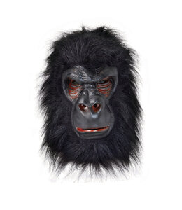 Rubies Costumes Gorilla Mask Latex With Black Hair