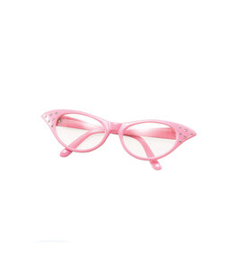 Rubies Costumes Glasses 50'S Female-Pink