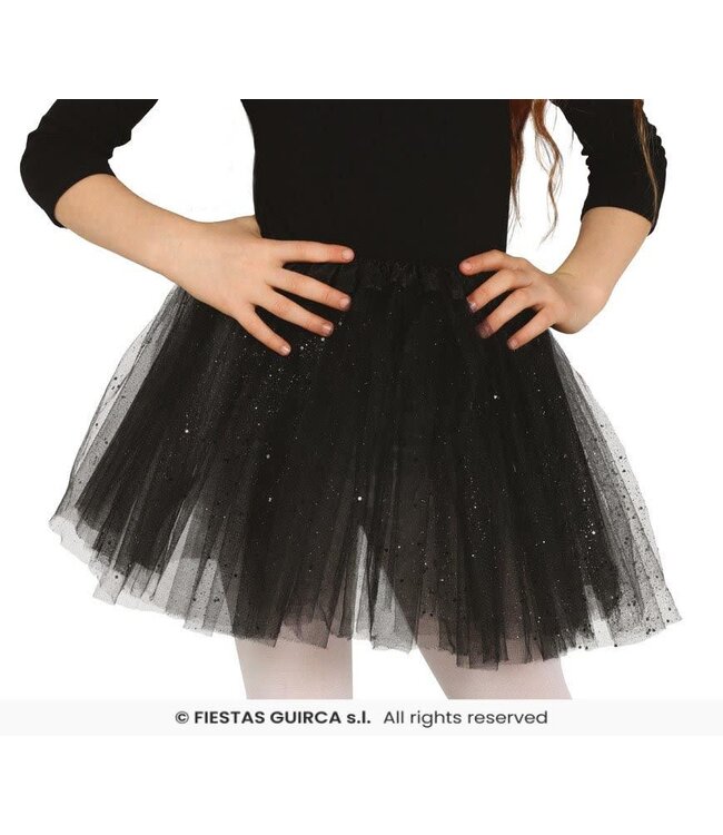 Fiestas Guirca Child Tutu 30 cm-Black
