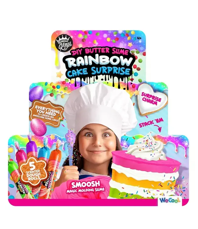 Compound Kings DIY Butter Rainbow Cake Surprise