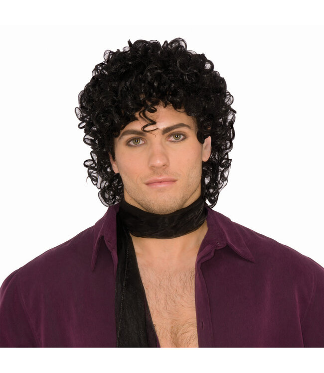 Rubies Costumes Wig - Rock Royalty - Black