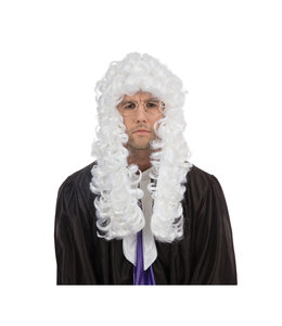 Rubies Costumes Judge Wig White