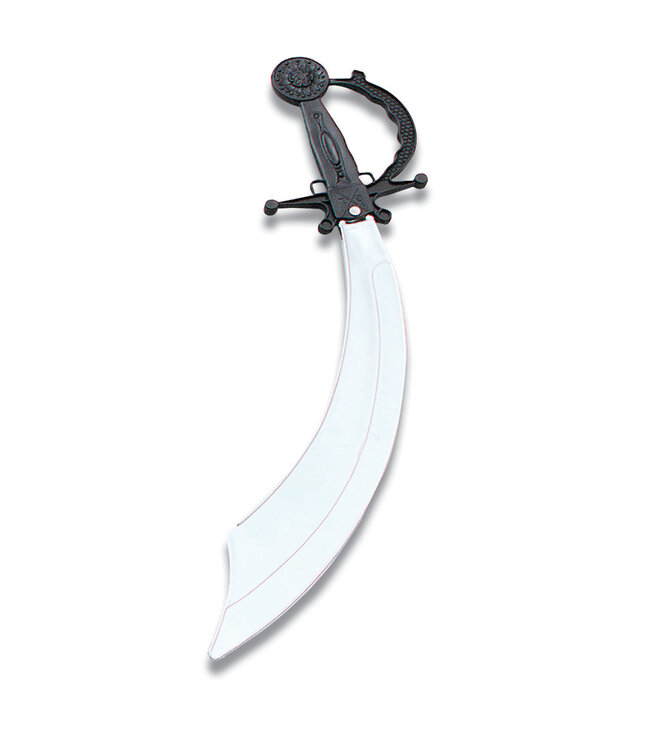 Rubies Costumes Pirate Cutlass Black/Silver Blade