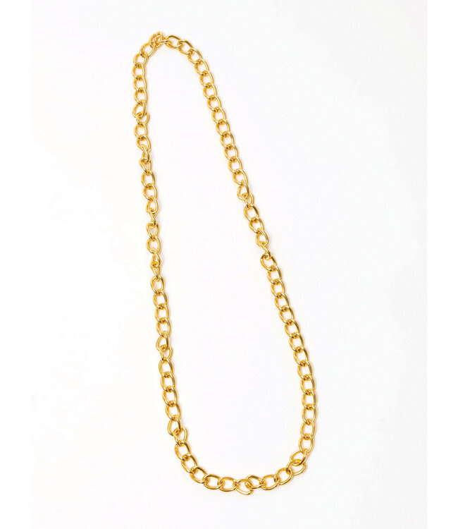 Rubies Costumes Gold Chain Necklace 100cm