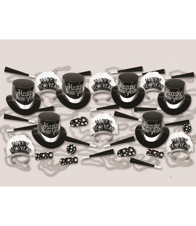 Party Time Grand New Year Party Kit for 50 People