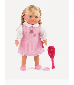 Soft Bodied Girl Doll With Hair-36Cm (14 Inches)