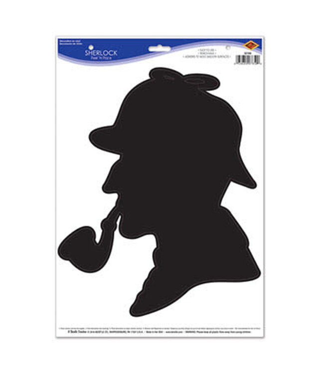 The Beistle Company Sherlock Peel 'N Place