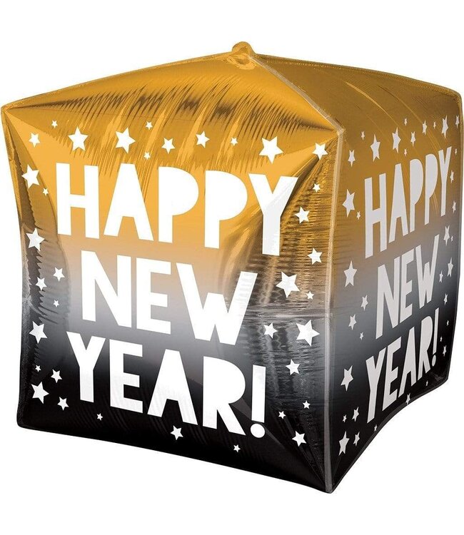 Anagram Ultra Cubez Balloon-Happy New Year Stars
