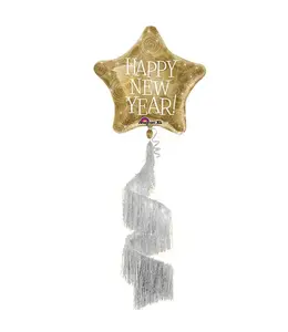 Anagram 70 Inch Airwalker Balloon-New Year Coil Tail