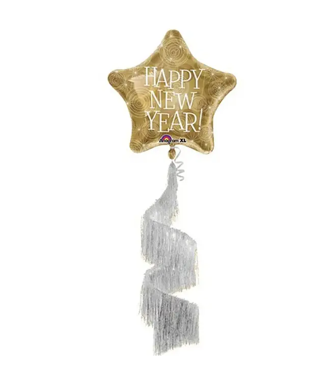 Anagram 70 Inch Airwalker Balloon-New Year Coil Tail