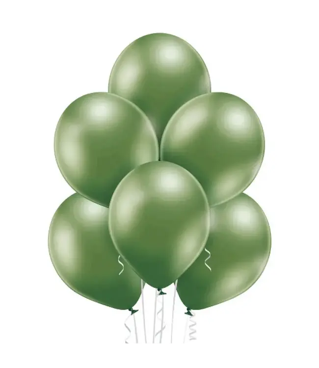 Belbal 12 Inch Latex Balloon Glossy 50ct-Lime Green