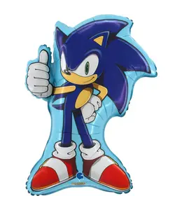 Grabo Balloons 33 Inch Supershape Balloon-Sonic The Hedgehog