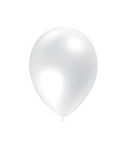 Balloonia 12 Inch Balloonia Latex Balloons- White
