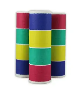 Four Color Serpentine Throws (20 Throws Per Roll) 4/Pk