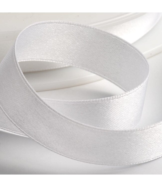 Ribbon - White Wide Satin 2inches