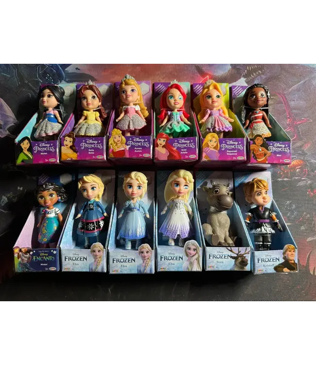 Jakks Pacific Disney Princess Mini Toddler Figurine