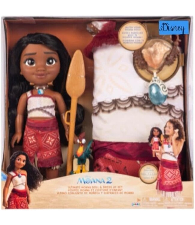 Jakks Pacific Moana 2 Ultimate Doll W/Dress Edition