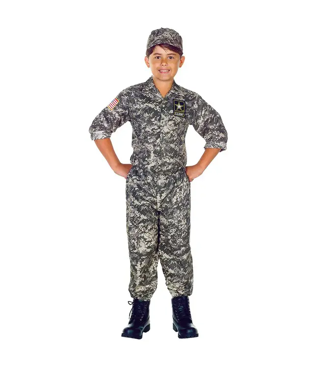 Underwraps Army Camo Costume