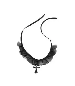 Disguise Cross Choker