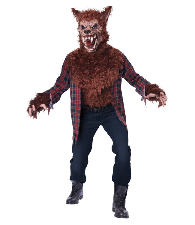 California Costumes Brown Blood Moon Men Costume