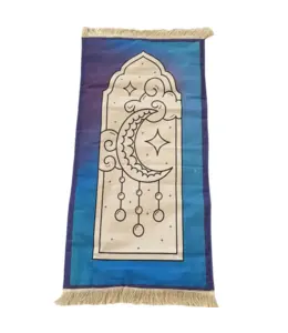 Craft Pop Colouring Prayer Mat-Crescent Blue