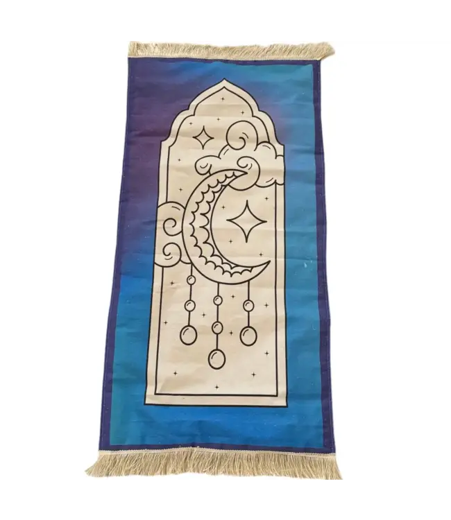 Craft Pop Colouring Prayer Mat-Crescent Blue