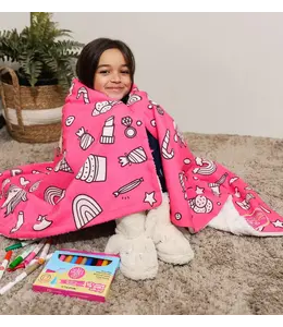 Craft Pop Colouring Blanket-Unicorn