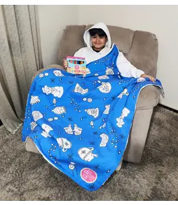 Craft Pop Colouring Blanket-Snowman