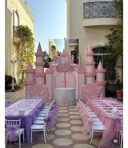 Disney Princesses Castle With Lights
